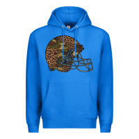 True Royal American football helmet Premium Hoodie - BarkalooDesign