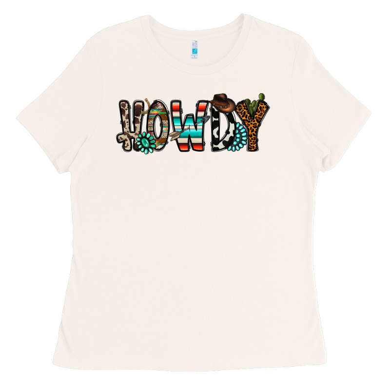 Howdy Ladies Tee by CowhideDigitalArt | Teevron