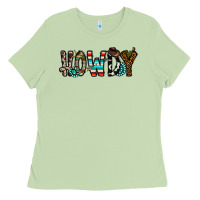 Matcha howdy Ladies Tee - CowhideDigitalArt