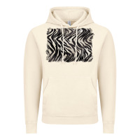 Vintage Artic zebra pattern background Vintage Hoodie - BarkalooDesign