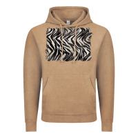 Vintage Coffee zebra pattern background Vintage Hoodie - BarkalooDesign