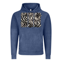 Vintage Denim zebra pattern background Vintage Hoodie - BarkalooDesign