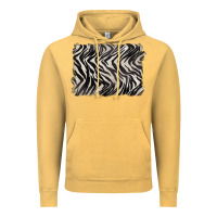 Vintage Mustard zebra pattern background Vintage Hoodie - BarkalooDesign