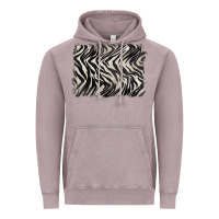 Vintage Zinc zebra pattern background Vintage Hoodie - BarkalooDesign