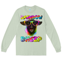 Rainbow Sheep Suffolk Sheep Long Sleeve Tee | Teevron