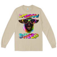 Mushroom rainbow sheep suffolk sheep Long Sleeve Tee - Artiststas