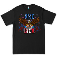Black America eagle Premium Tee - CowhideDigitalArt