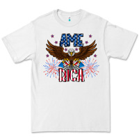 White America eagle Premium Tee - CowhideDigitalArt