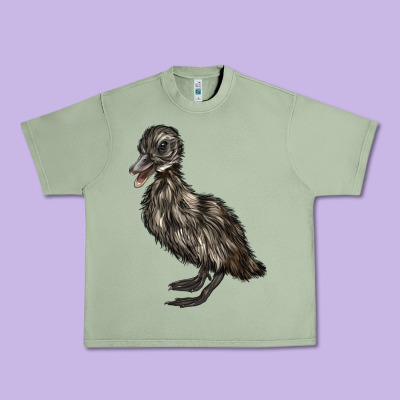 Baby Cayuga Duck Urban Heavy Tee Designed By Lillyallendesigns