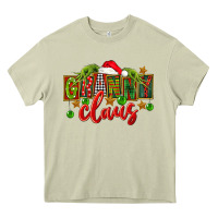 Mossy christmas granny claus Heavy Core Tee - FaDigitalArtStudio
