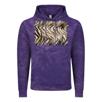 Cloud Purple brown zebra pattern background Vintage Hoodie - BarkalooDesign