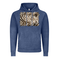 Vintage Denim brown zebra pattern background Vintage Hoodie - BarkalooDesign