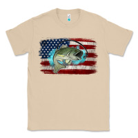 Mushroom American Flag Fish Classic Tee - Jasminsmagicworld