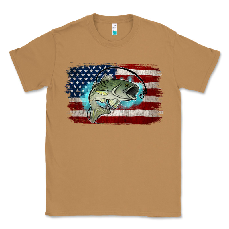 American Flag Fish Classic Tee by Jasminsmagicworld | Teevron