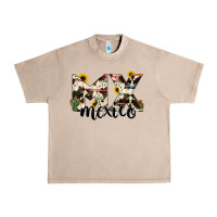 French Oak mexico state cowhide serape cactus Urban Heavy Tee - RanaPortraitStore