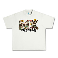 Pistachio mexico state cowhide serape cactus Urban Heavy Tee - RanaPortraitStore