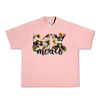 Salmon mexico state cowhide serape cactus Urban Heavy Tee - RanaPortraitStore