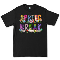 Black SPRING BREAK Premium Tee - CowhideDigitalArt