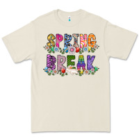 Bone SPRING BREAK Premium Tee - CowhideDigitalArt