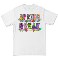 White SPRING BREAK Premium Tee - CowhideDigitalArt
