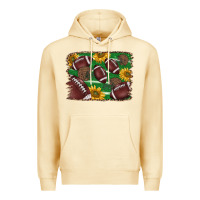 Pina Colada American football background Premium Hoodie - BarkalooDesign