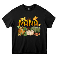 Black mama pumpkin Heavy Core Tee - BundleAndBundleShop