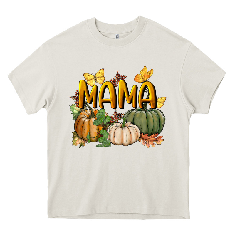 Mama Pumpkin Heavy Core Tee by BundleAndBundleShop | Teevron