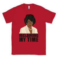 Red maxine reclaiming my time funny political quote t shirt Classic Tee - baoMotion