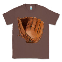 Chestnut baseball glove Classic Tee - FaDigitalArtStudio