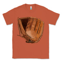 Copper baseball glove Classic Tee - FaDigitalArtStudio
