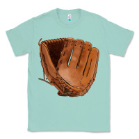 Seafoam baseball glove Classic Tee - FaDigitalArtStudio