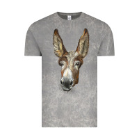 Cloud Rock american mammoth jackstock donkey  face Vintage Tee - LillyAllenDesigns