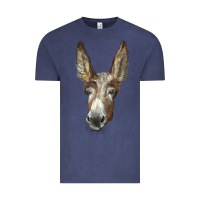 Vintage Denim american mammoth jackstock donkey  face Vintage Tee - LillyAllenDesigns