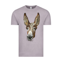 Vintage Zinc american mammoth jackstock donkey  face Vintage Tee - LillyAllenDesigns