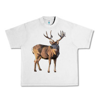 Lunar Rock Mule Buck Deer Urban Heavy Tee - LillyAllenDesigns