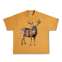 Peanut Butter Mule Buck Deer Urban Heavy Tee - LillyAllenDesigns