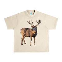 Mule Buck Deer Urban Heavy Tee | Teevron