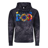 Cloud Black proud dad autism Vintage Hoodie - BarkalooDesign