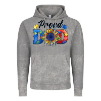 Cloud Rock proud dad autism Vintage Hoodie - BarkalooDesign