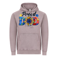 Vintage Zinc proud dad autism Vintage Hoodie - BarkalooDesign