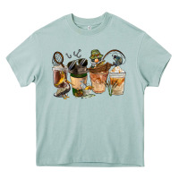 Arona Fishing Coffee Cups Heavy Core Tee - FaDigitalArtStudio