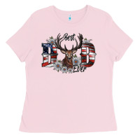 Bubblegum Pink best dad ever Ladies Tee - SublimationCraftShop
