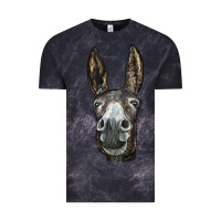 Cloud Black Donkey  Face Vintage Tee - LillyAllenDesigns