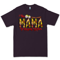 Plum this mama is raising ballers softball and baseball Premium Tee - CowhideDigitalArt