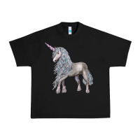 Black Unicorn Urban Heavy Tee - LillyAllenDesigns