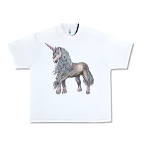 White Unicorn Urban Heavy Tee - LillyAllenDesigns