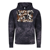 Cloud Black black and brown cowhide background Vintage Hoodie - BarkalooDesign