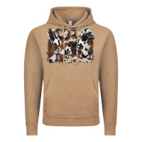 Vintage Coffee black and brown cowhide background Vintage Hoodie - BarkalooDesign