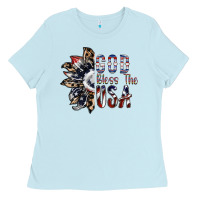 God Bless The Usa Ladies Tee | Teevron