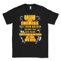 Black crushs your enemies merch Classic Tee - baoMotion